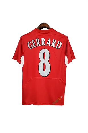 Liverpool 2005 Şampiyonlar Ligi Final İstanbul Steven Gerrard Retro Maç Forması