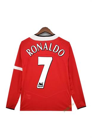 Manchester United 2004/2005 Sezonu Ronaldo Uzun Kolu İç Saha Lig Forması