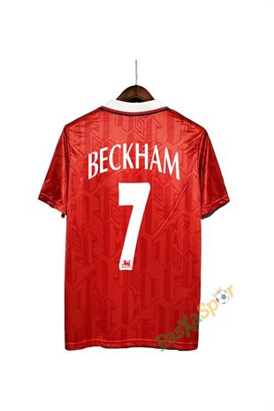 Manchester United Nostalji 92/93 Sezonu Beckham Iç Saha Retro Forması
