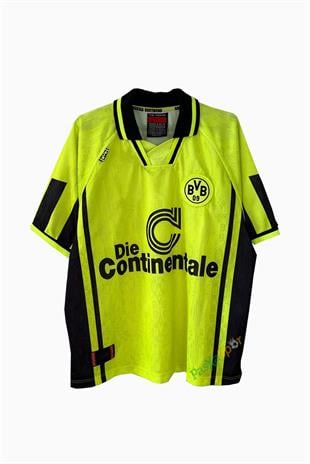 Nostalji 1996/1997 Borussia Dortmund İç Saha Retro Maç Forması