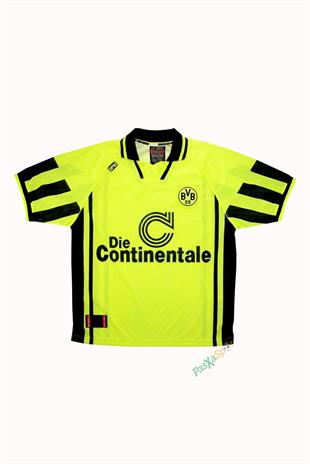Nostalji 1996/1997 Borussia Dortmund İç Saha Retro Maç Forması