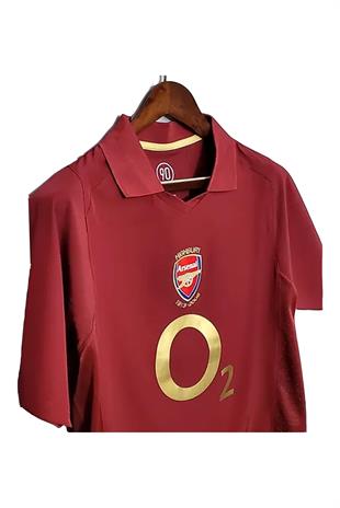 Nostalji Arsenal 2006 Bergkamp Deplasman  Retro Maç Forması