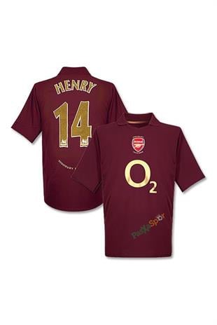 Nostalji Arsenal 2006 Henry Deplasman  Retro Maç Forması