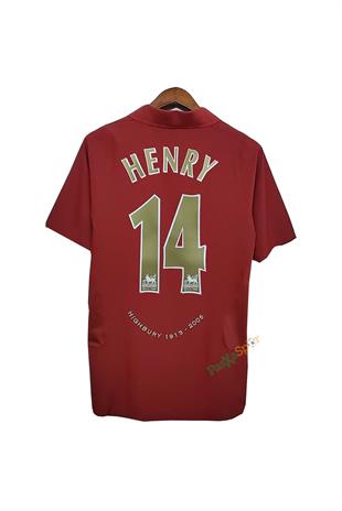 Nostalji Arsenal 2006 Henry Deplasman  Retro Maç Forması