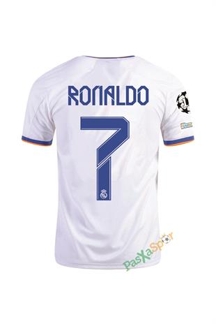 Özel Üretim Ronaldo Real Madrid 2022 Şampiyonlar Ligi Finali Maç Forması