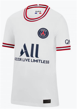 Psg 2021 Deplasman Beyaz 4. Forması