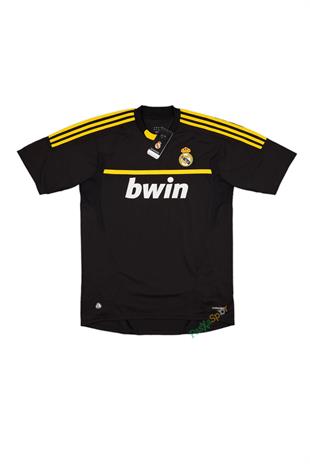 Real Madrid 2011-2012 Casillas Siyah Kaleci Kısa Kolu Retro Maç Forması