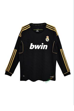 Real Madrid 2011-2012 Deplasman Ronaldo Uzun Kolu Retro Forması