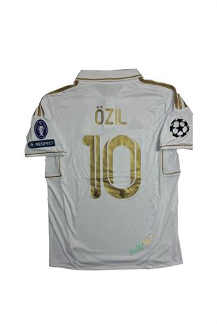 Real Madrid 2011-2012 İç Saha Özil Kısa Kolu Retro Forması