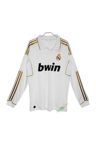 Real Madrid 2011-2012 İç Saha Ronaldo Uzun Kolu Retro Forması