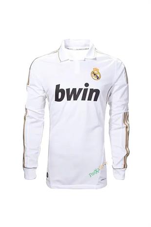 Real Madrid 2011-2012 İç Saha Uzun Kolu Retro Forması