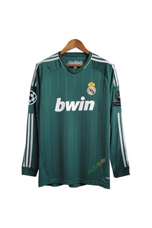Real Madrid 2012-2013 Deplasman Ronaldo Uzun Kolu Retro Forması