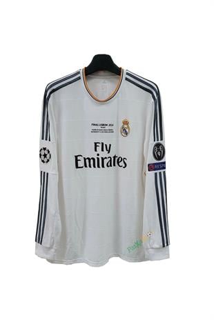 Real Madrid 2014 Şampiyonlar Ligi Finali Ronaldo Uzun Kolu Retro Forması