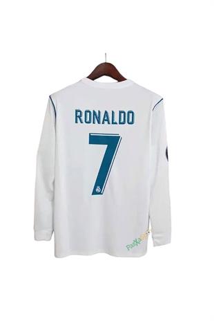 Real Madrid 2018 Şampiyonlar Ligi Ronaldo Uzun Kolu Final Forması