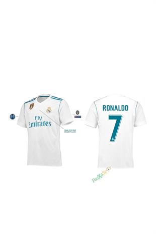 Real Madrid 2018 Şampiyonlar Ligi Ronaldo Kısa Kolu Final Forması
