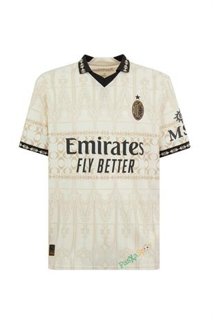 Yeni Sezon Ac Milan  2024 Fourth X Pleasures Player  Versiyon Forması 