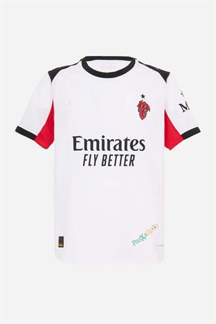 Yeni Sezon AC Milan 2025-2026 Deplasman Beyaz Player  Versiyon Forması