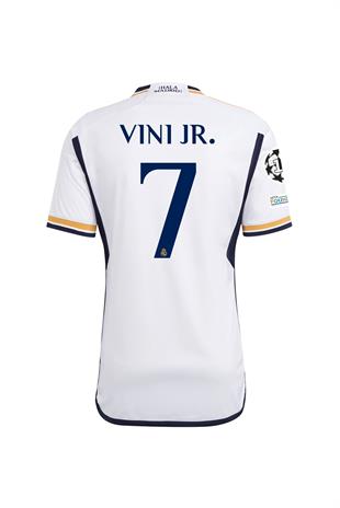 Yeni Sezon Real Madrid 2024 Vini Jr İç Saha Şampiyonlar Ligi Maç Forması
