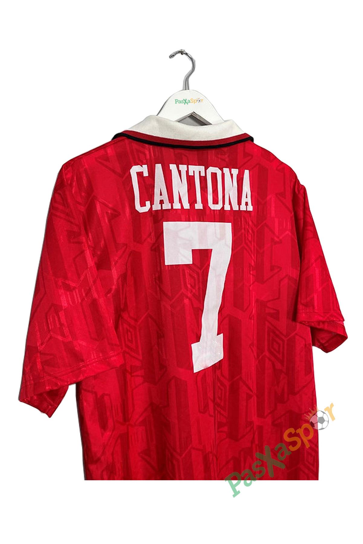 1992 Nostalji Manchester United Cantona Retro Maç Formas