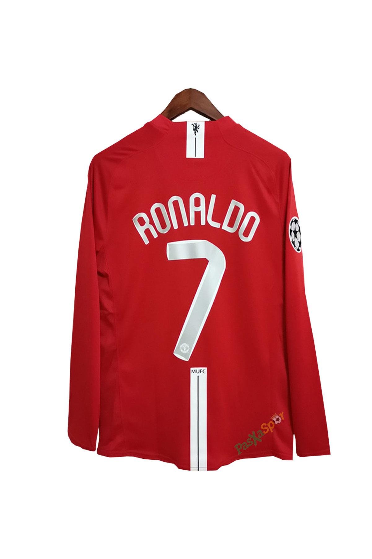 2008 Manchester United Şampiyonlar Ligi Finali Uzun Kollu Ronaldo Formas