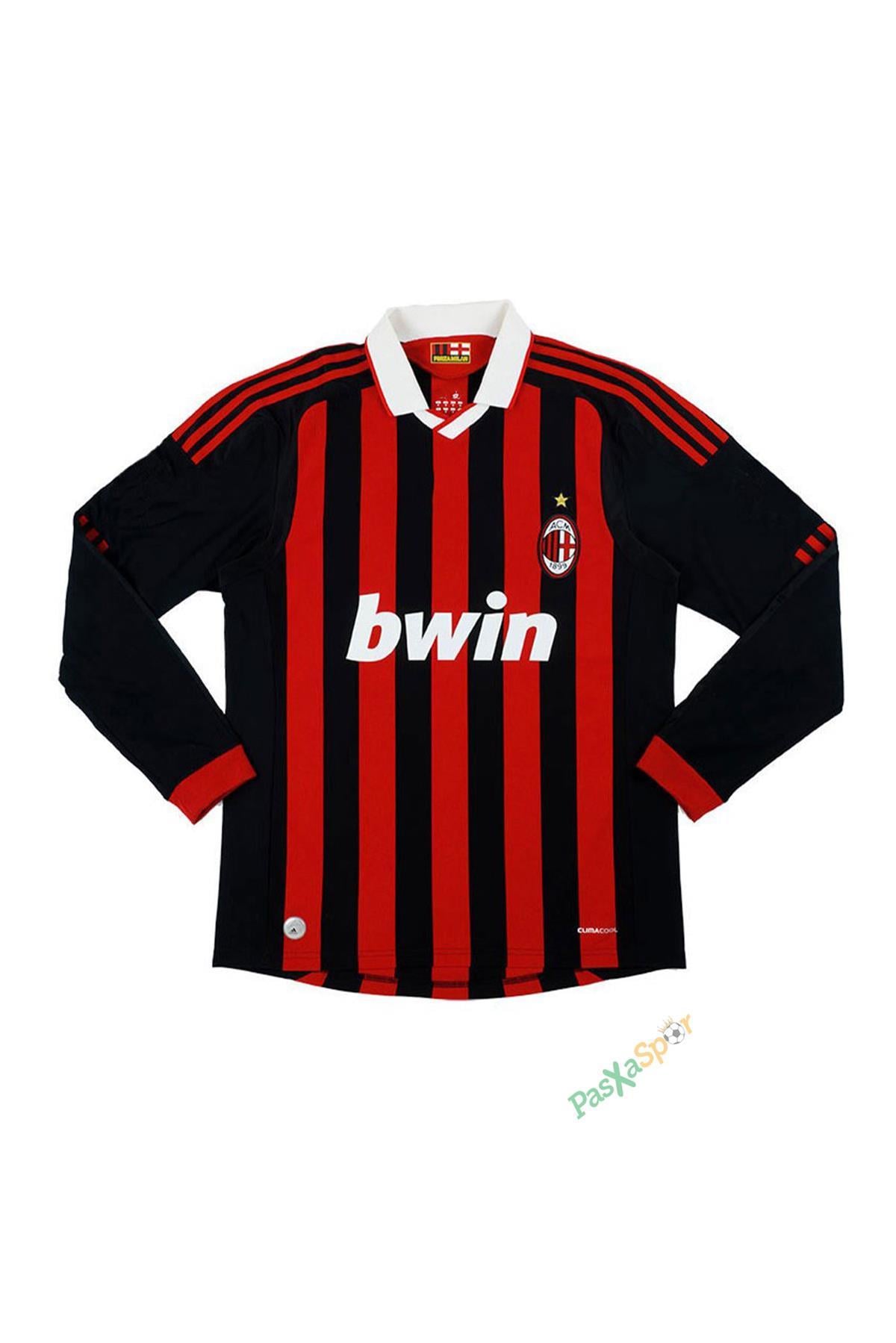 Ac Milan 2009 İç Saha Şampiyonlar Ligi Ronaldinho Uzun Kol Maç Forması Ön Sipariş