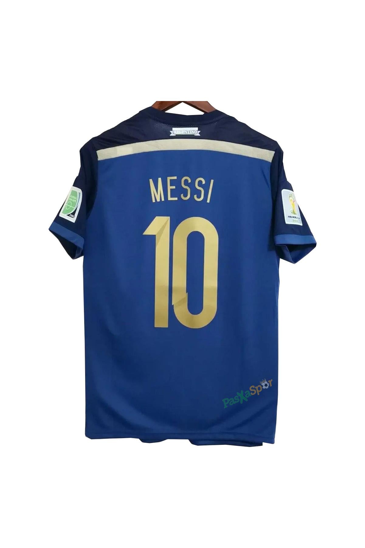 Arjantin 2014 Dünya Kupası Finali Messi Forması 