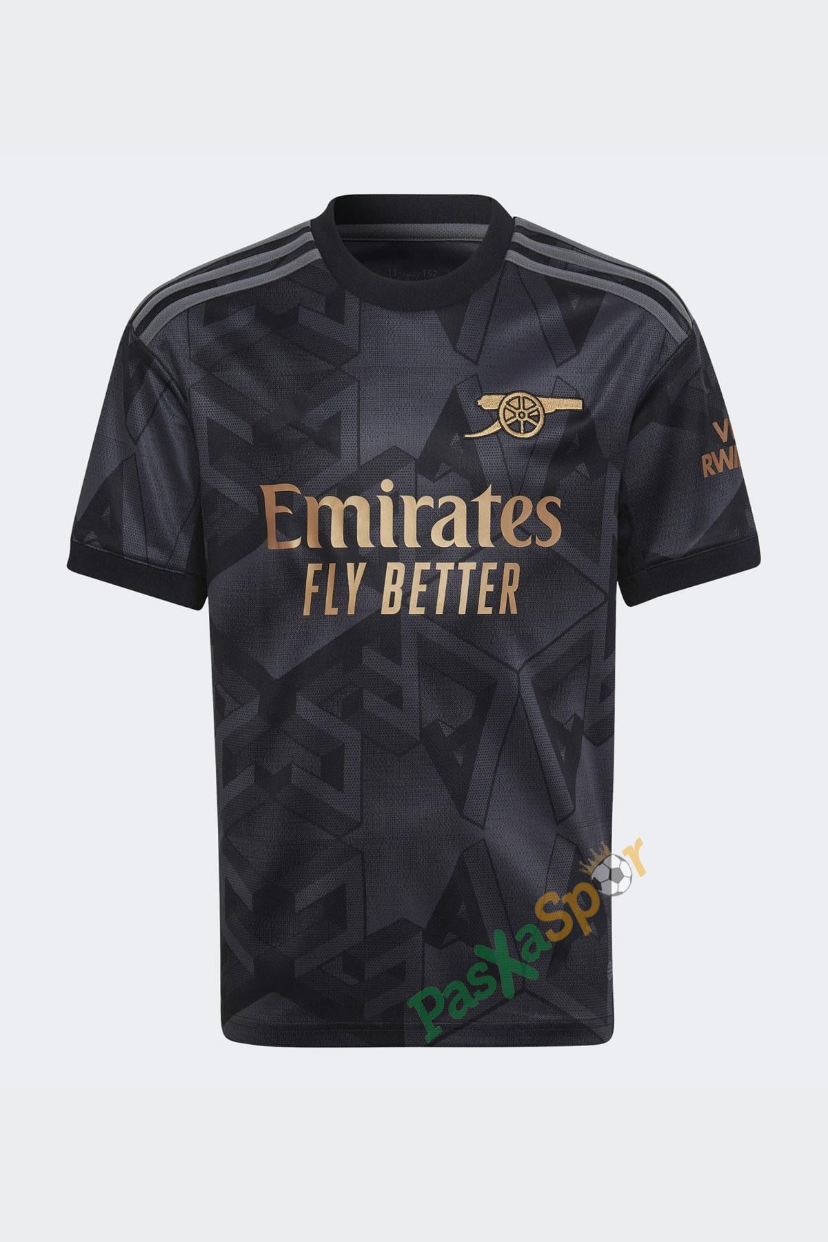 Arsenal 2022 - 2023 Sezonu Deplasman Siyah Forması