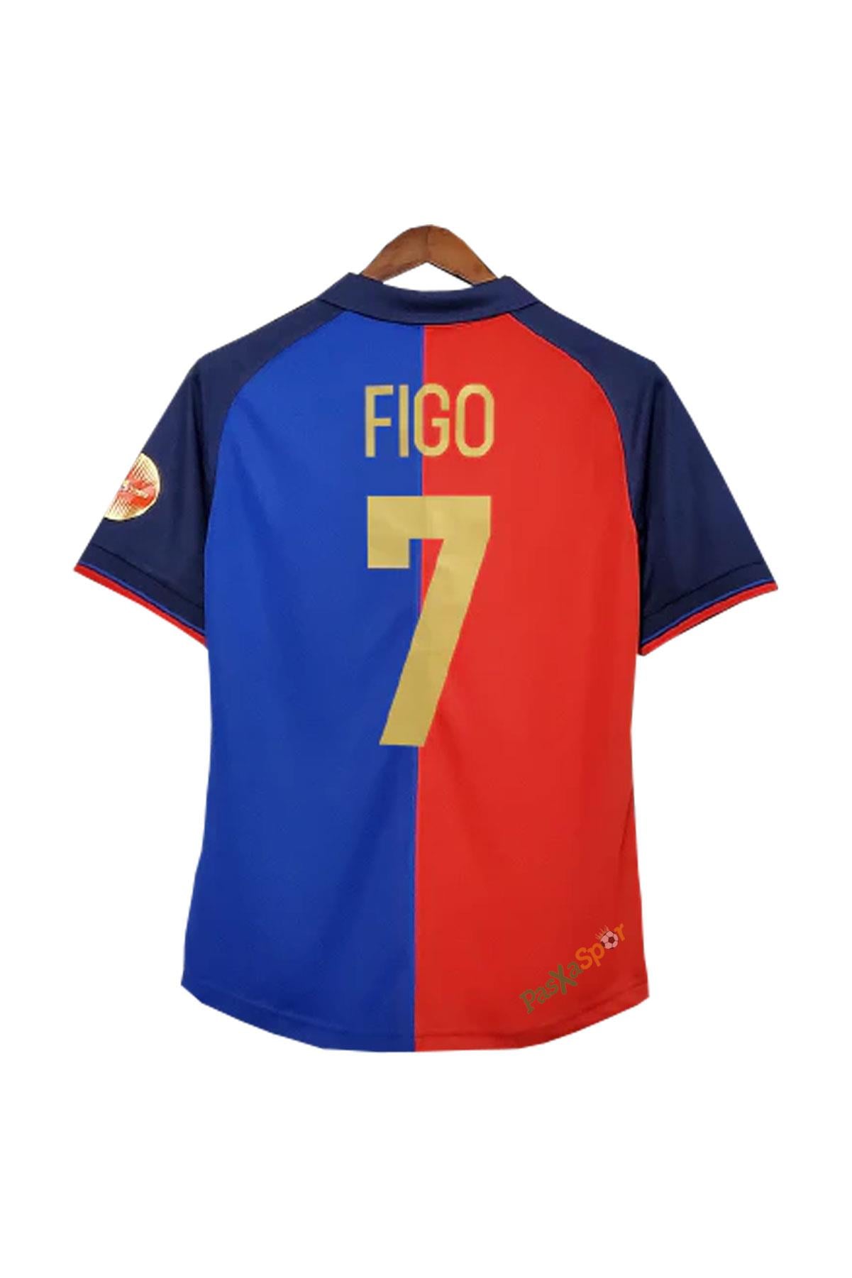 Barcelona 1999 Sezonu İç Saha Figo Retro Maç Forması