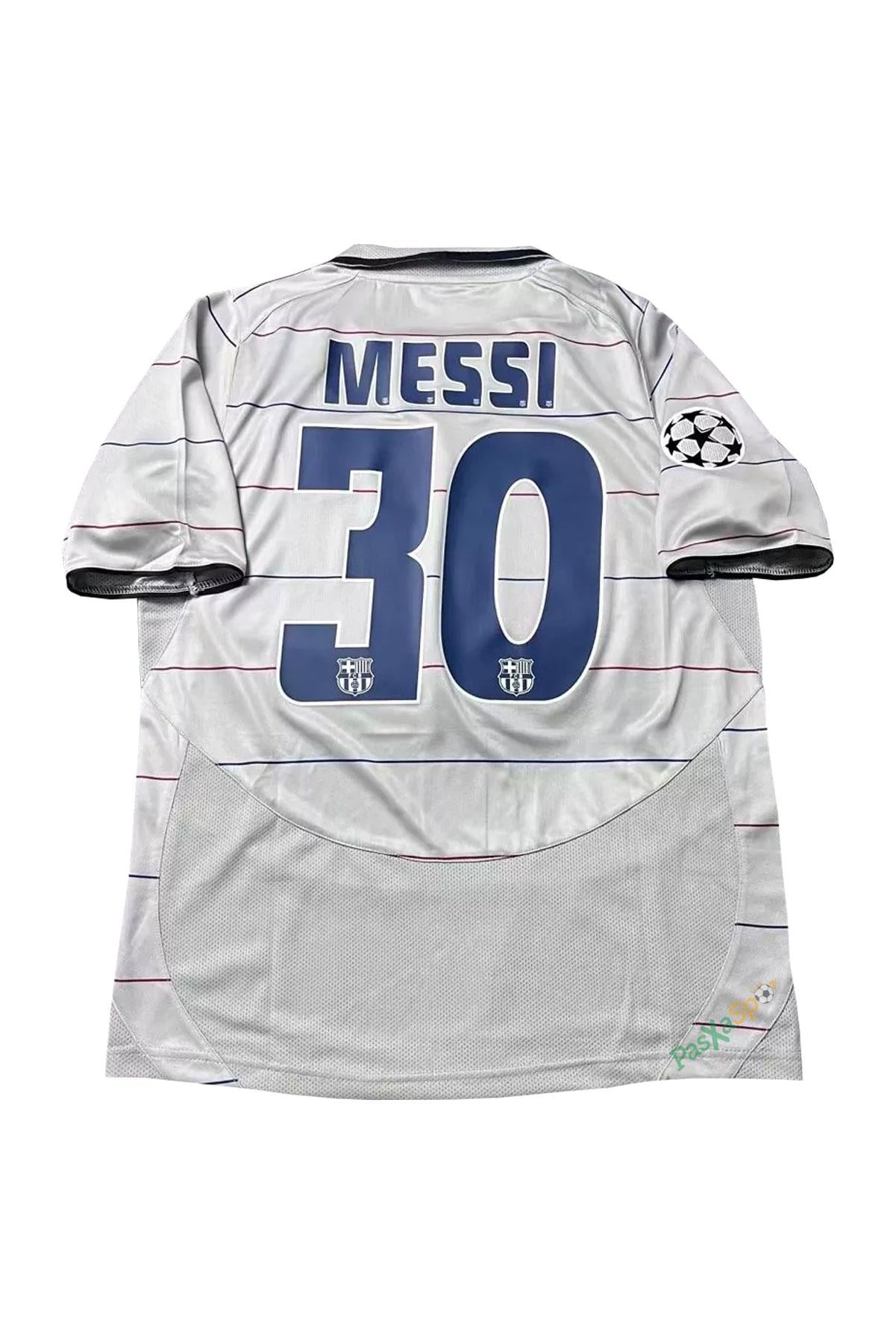 Barcelona 2004 Deplasman Messi Retro Maç Forması