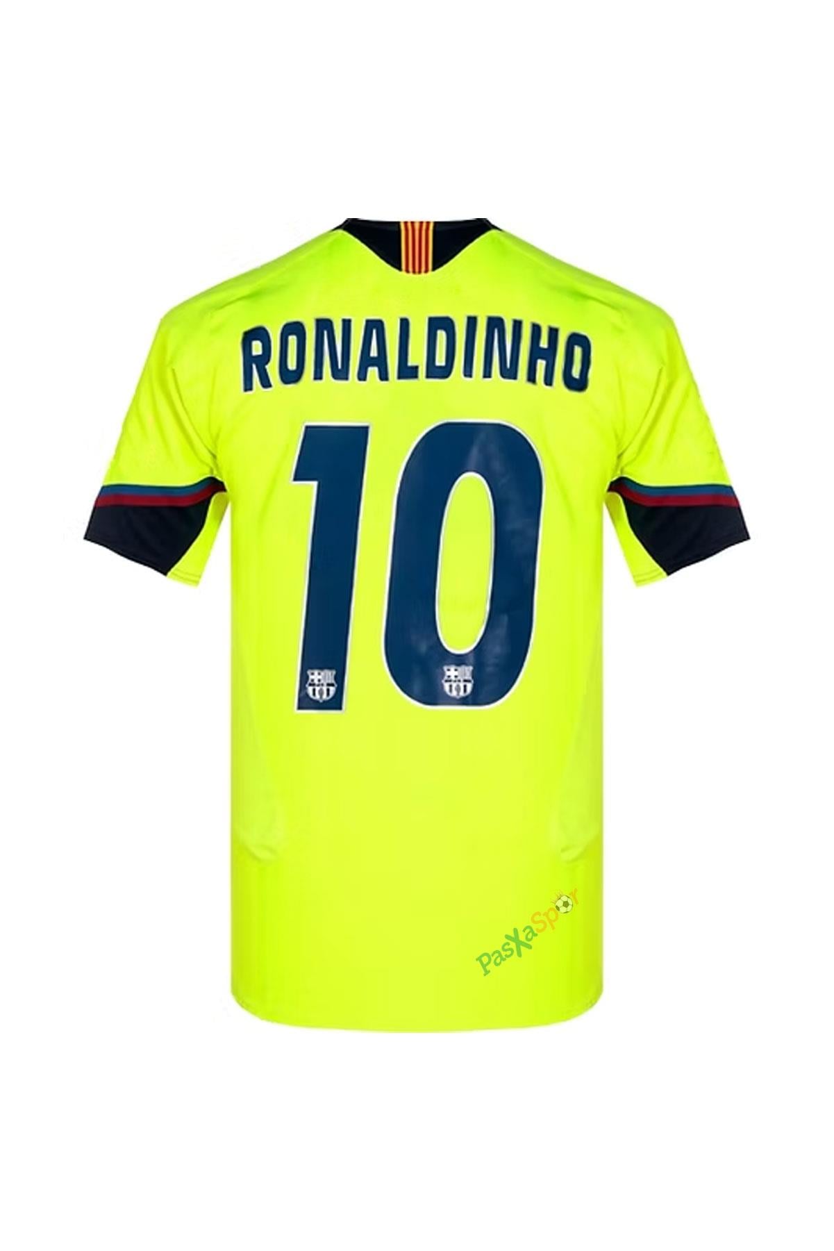 Barcelona 2006 Sezonu Ronaldinho Deplasman  Retro Maç Forması