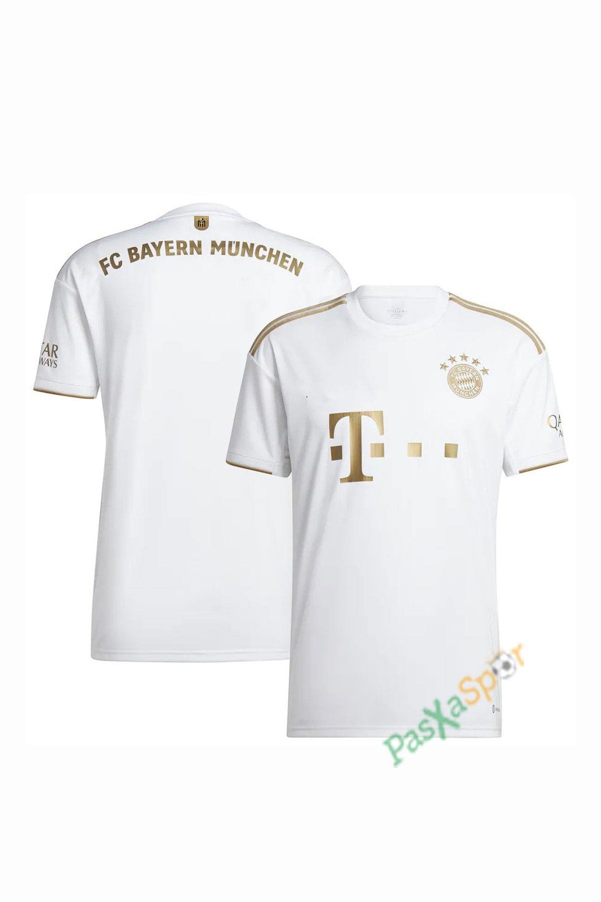 Bayern Münih 2022-2023 Sezonu Deplasman Beyaz Forması