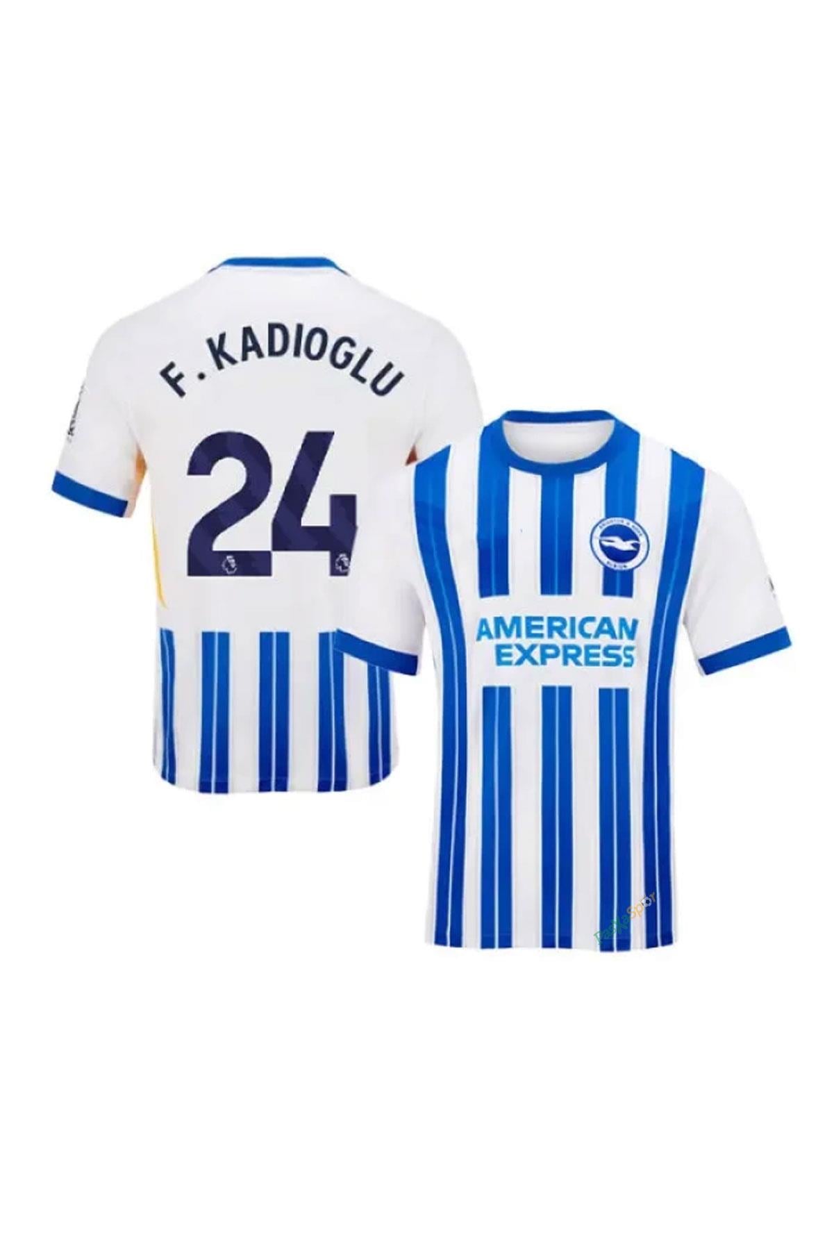 Brighton 2024/25 İç Saha Ferdi Kadıoğlu Player Versiyon Forması 