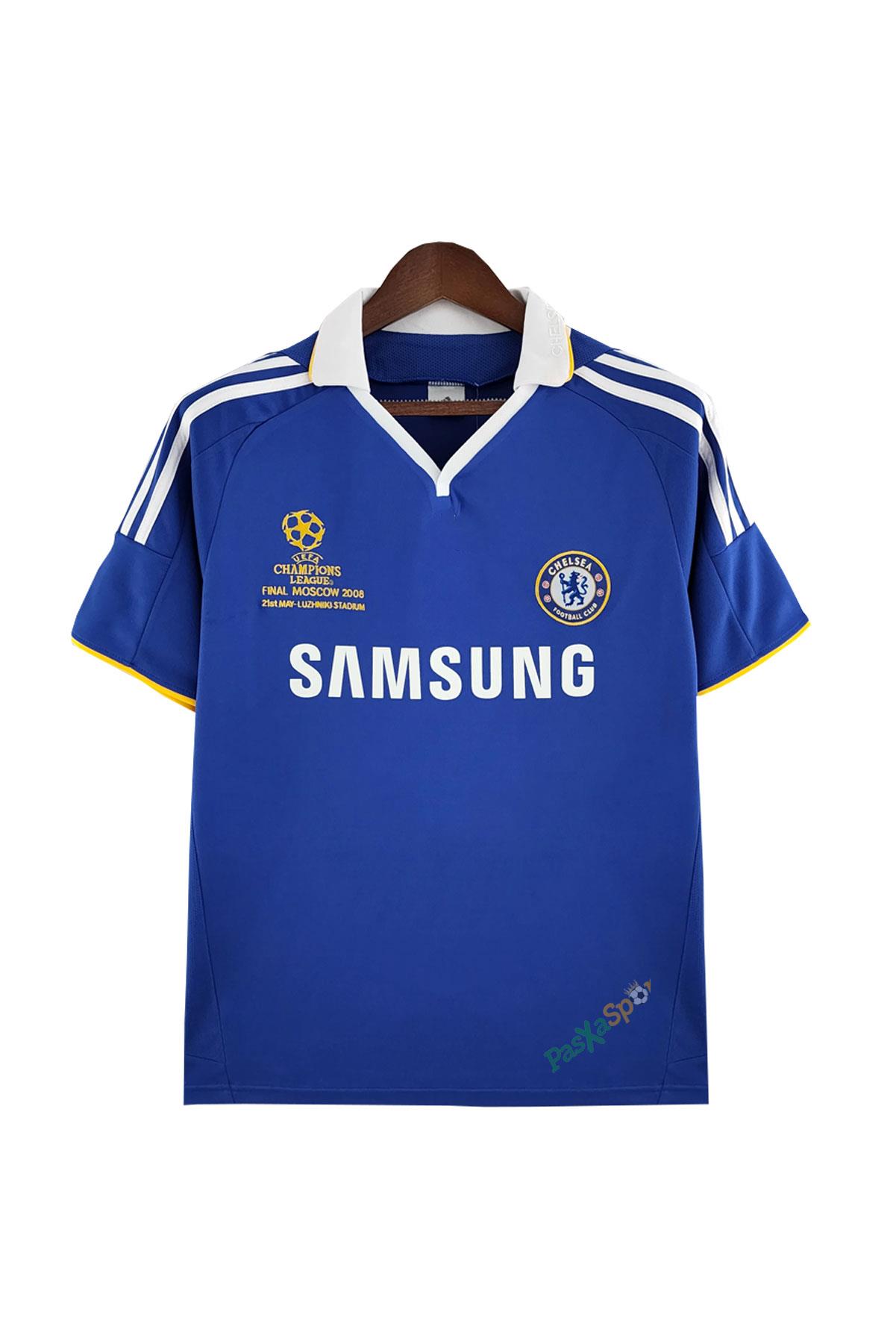 Chelsea 2008 Şampiyonlar Ligi Finali Retro Maç Forması