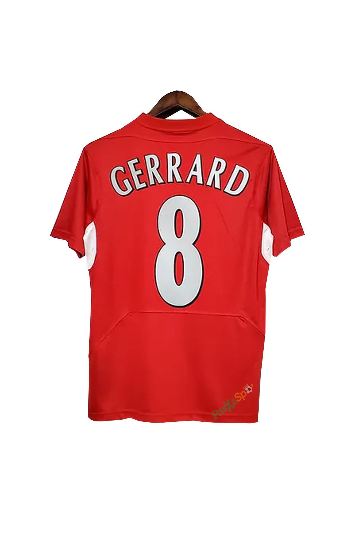 Liverpool 2005 Şampiyonlar Ligi Final İstanbul Steven Gerrard Retro Maç Forması