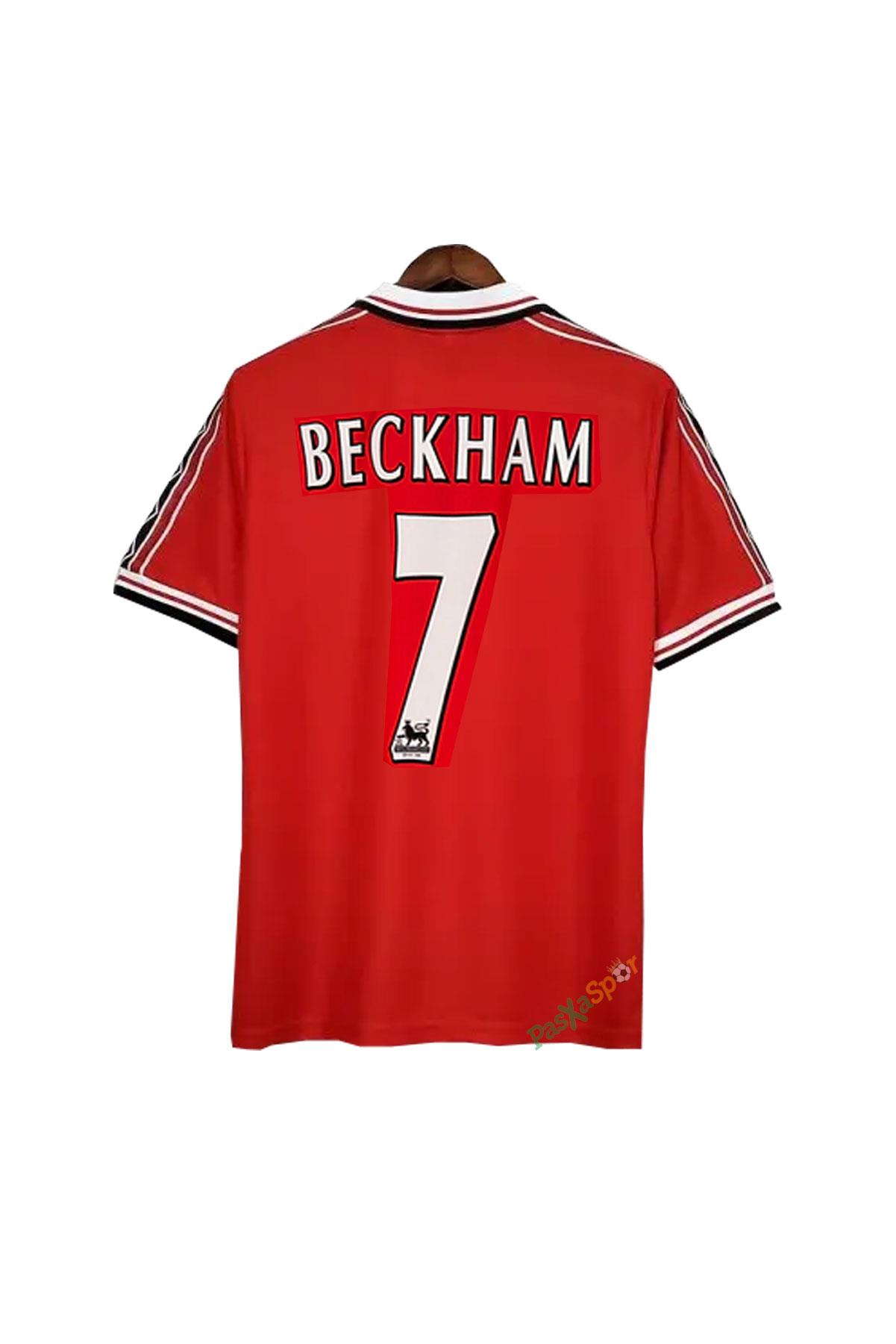 Manchester United 98/99 İç Saha Beckham Retro Kısa KolForma