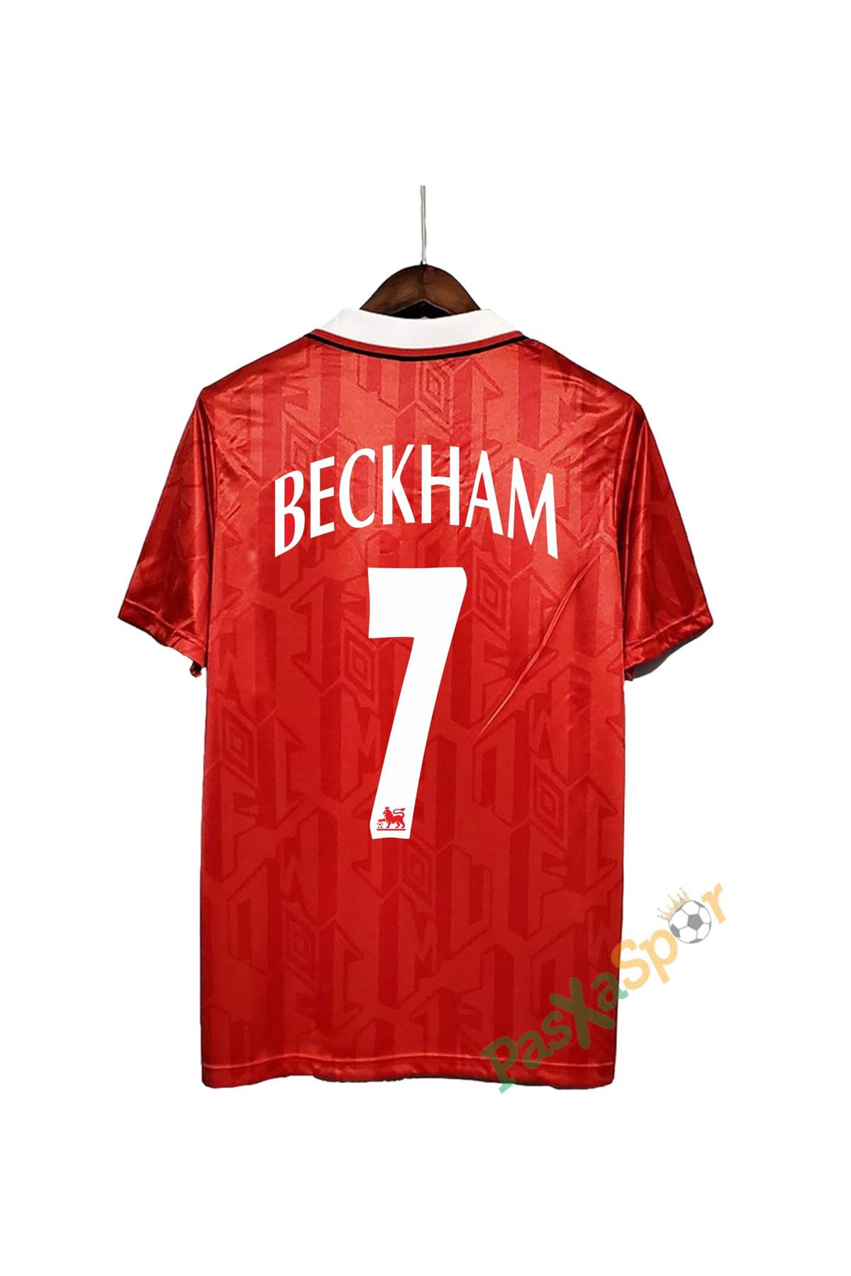 Manchester United Nostalji 92/93 Sezonu Beckham Iç Saha Retro Forması