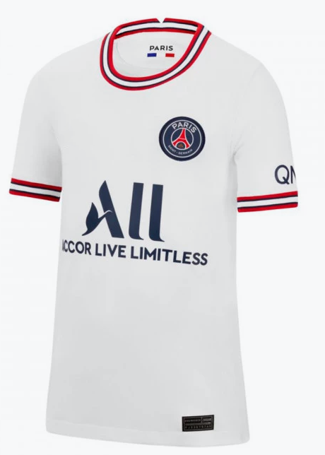 Psg 2021 Sezonu 4. Beyaz Forması