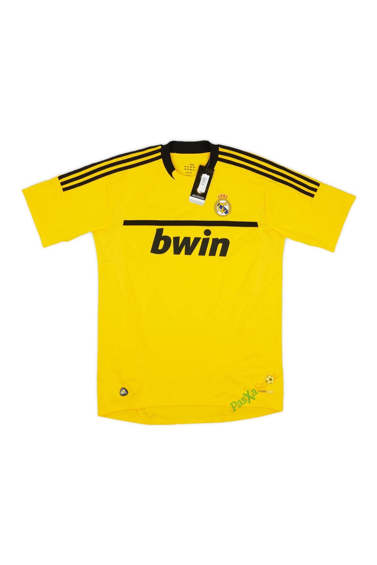 Real Madrid 2011-2012 Casillas Kaleci Kısa Kolu Retro Maç Forması