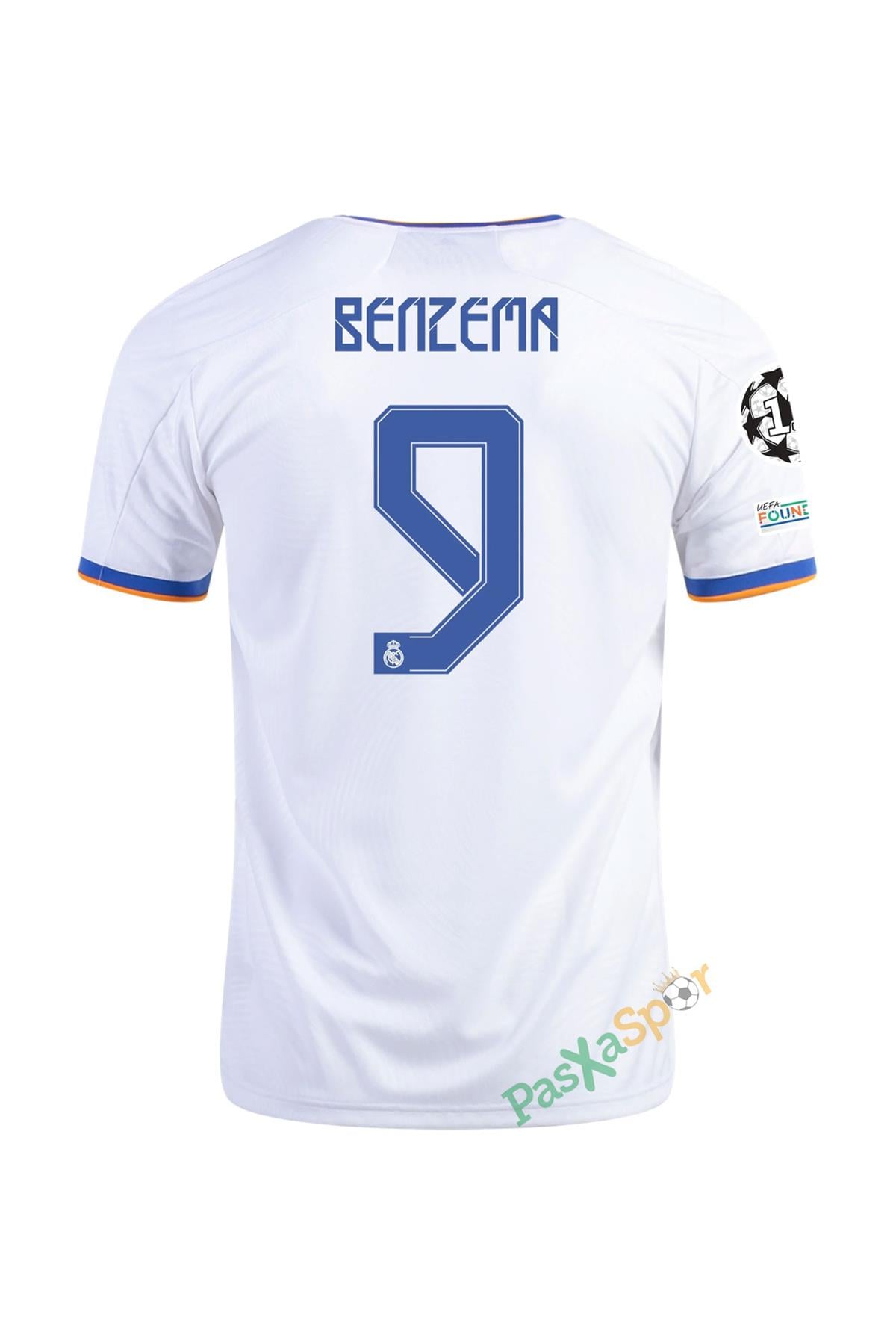 Real Madrid 2022 Şampiyonlar Ligi Finali Benzema Maç Forması