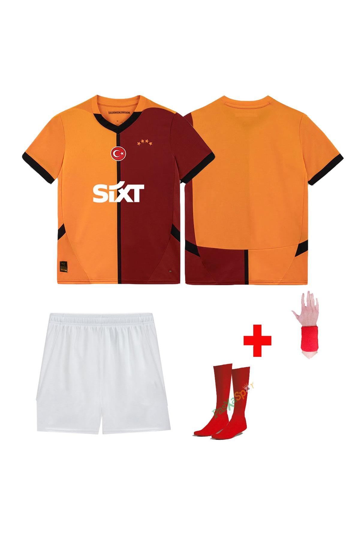 Yeni Sezon Gsk 2025 Çocuk SüperLig Forması Şort Çorap Bileklik Hediyeli