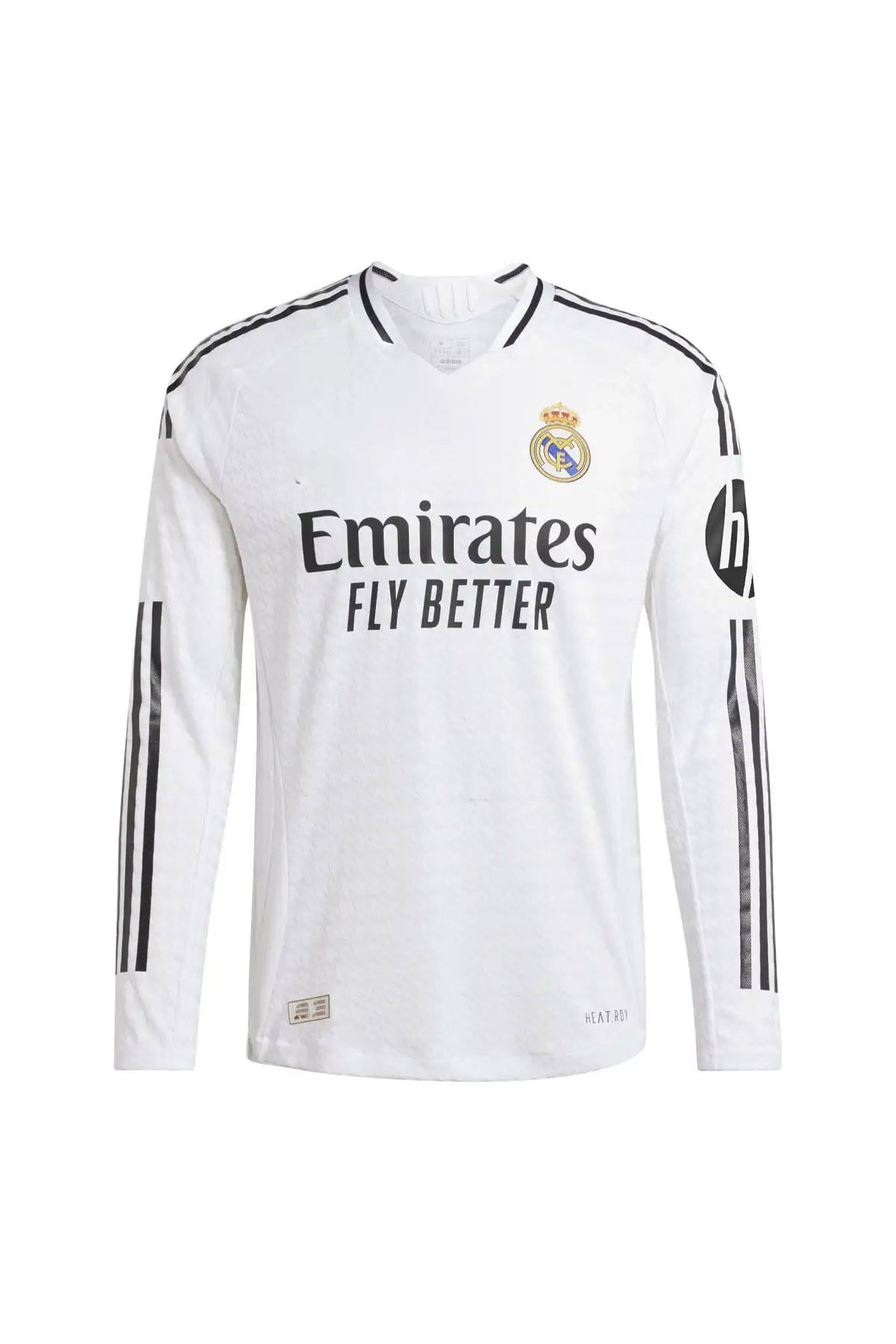 Yeni Sezon Real Madrid 2025 İç Saha Uzun Kol Player Version Forması