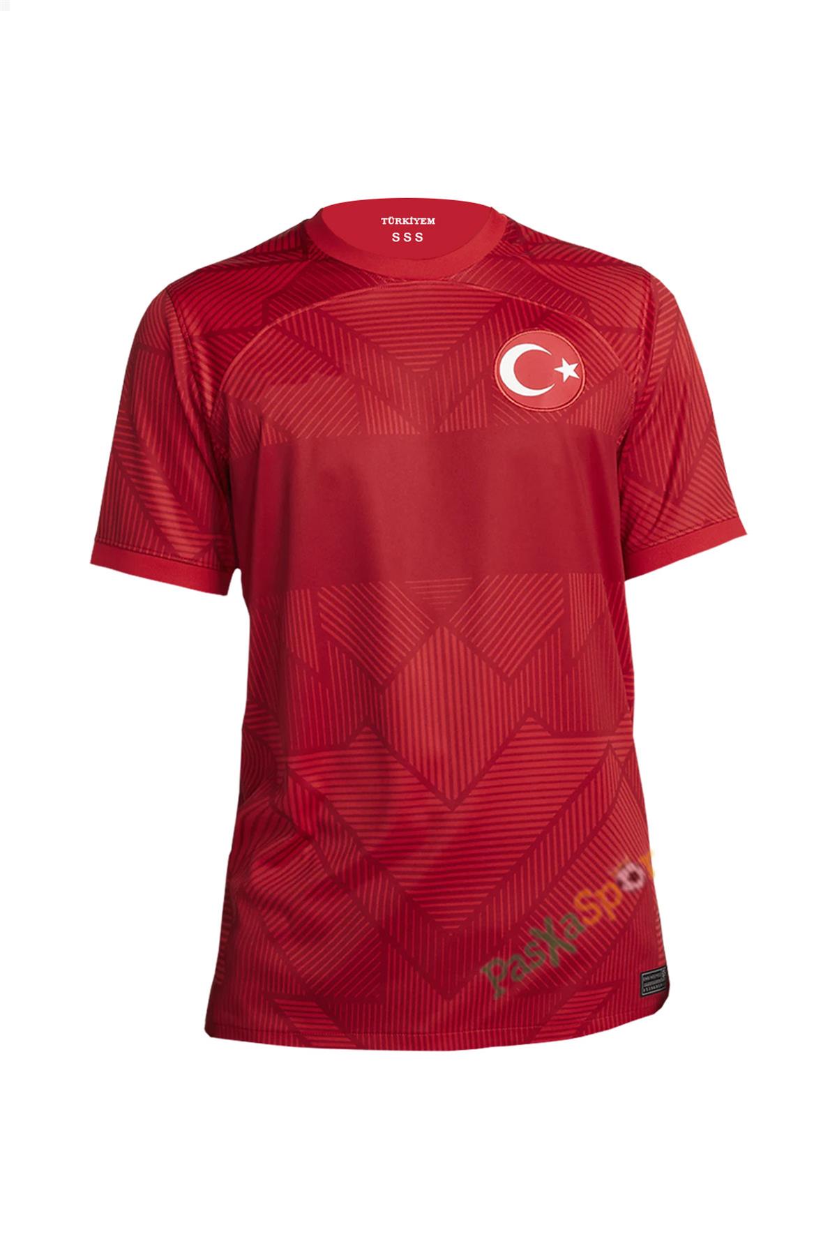 Yeni Sezon Türkiye Kırmızı 2022 Dünya Kupası Maç Forması