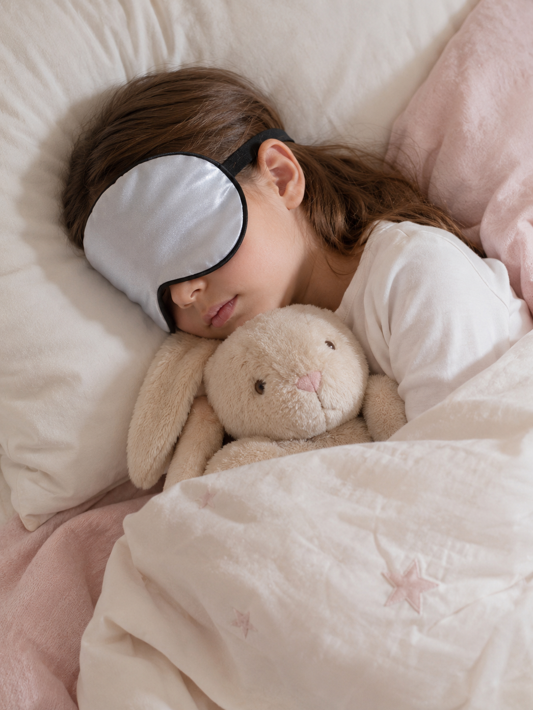 Silver Grey Baby Silk Sleep Mask 