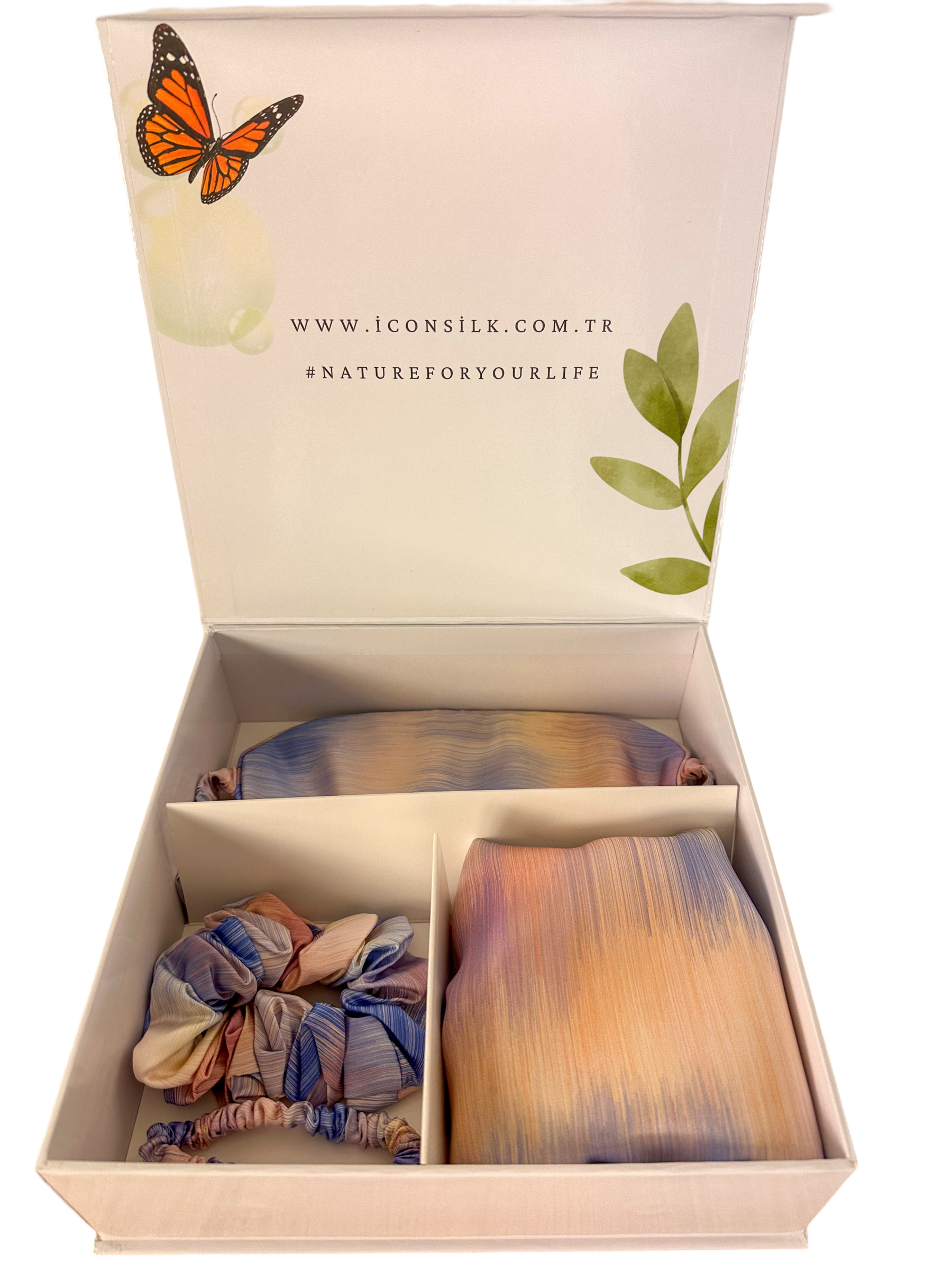 Gün Doğumu - 22 momme Saf İpek ICON SILK Dream Seti