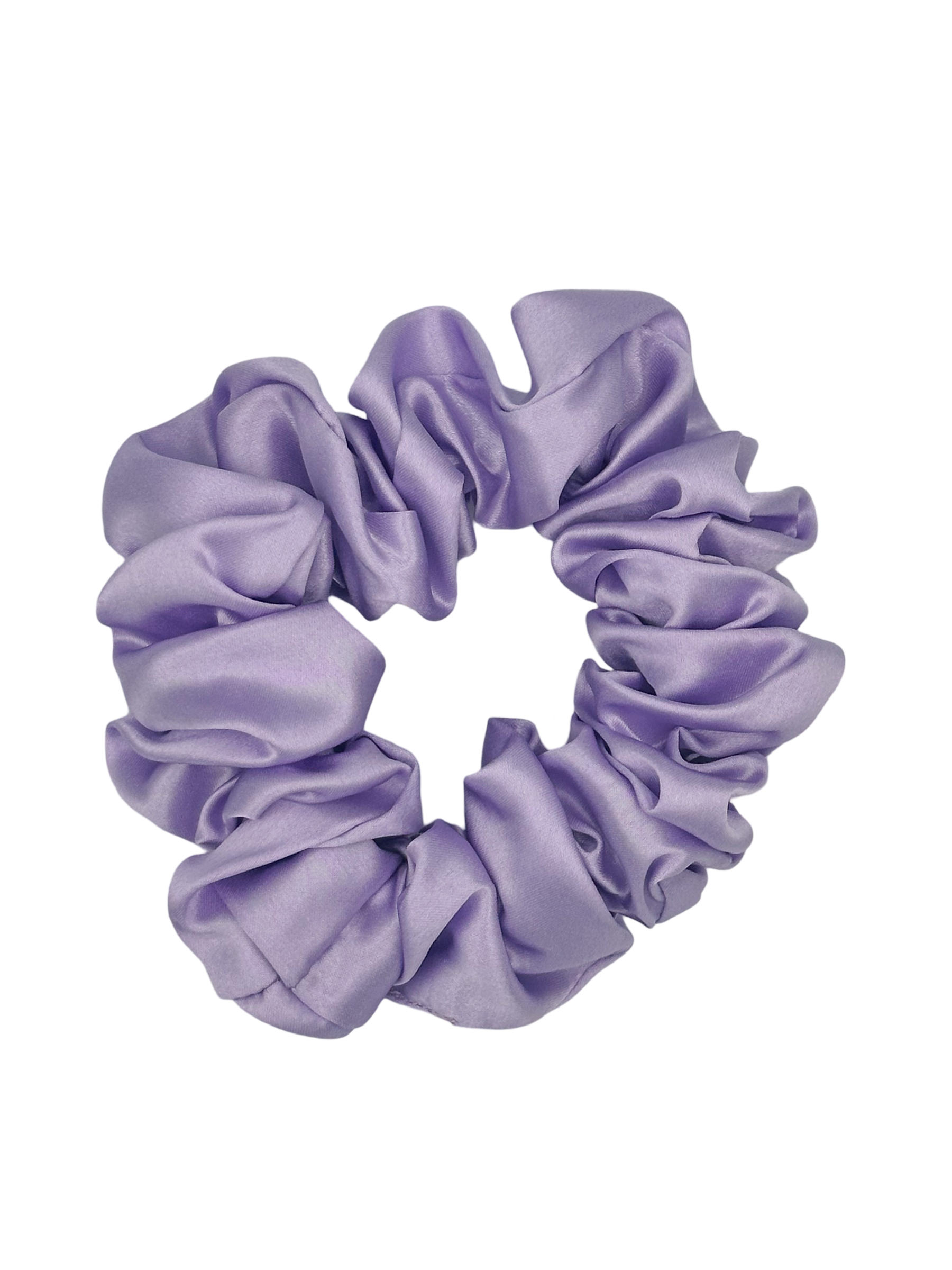 Lavanta Saf İpek Saç Tokası Orta Boy