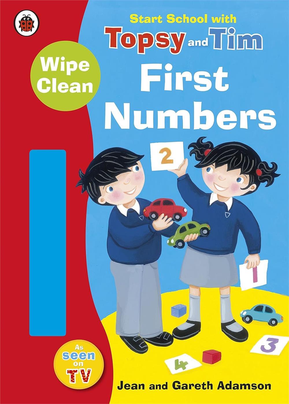 Start School with Topsy and Tim Wipe Clean First Numbers 9781409309253