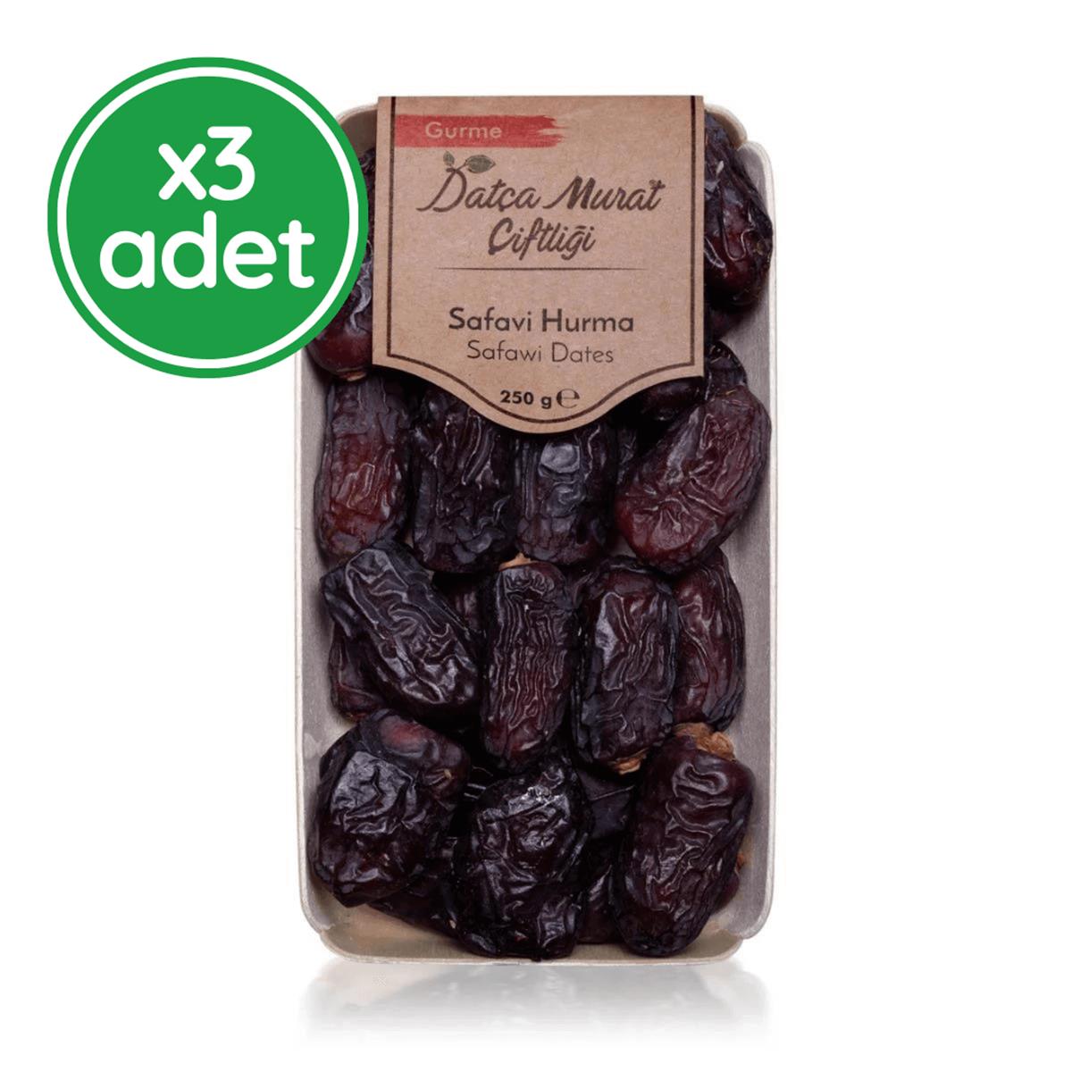 3'lü Fırsat Paketi Safavi Hurma 250 gr
