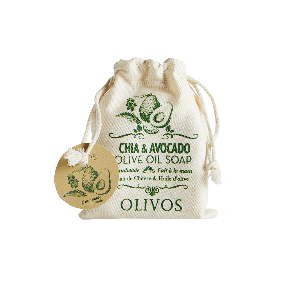 Chia Avokado Zeytinyağ Sabun Keseli 150 gr - Olivos