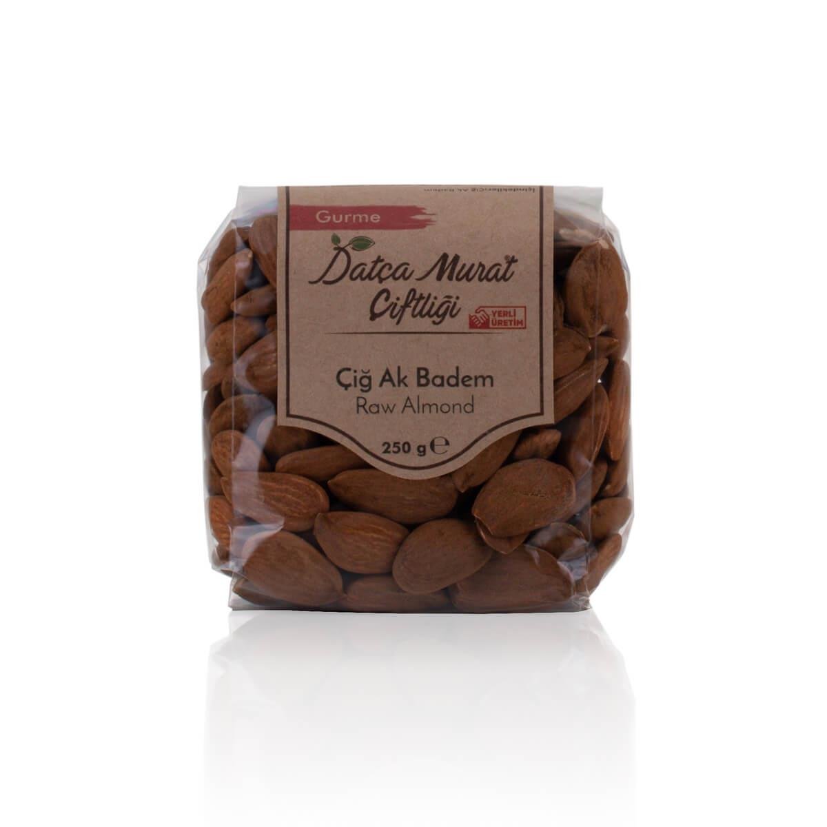 Çiğ Ak Badem 250 gr