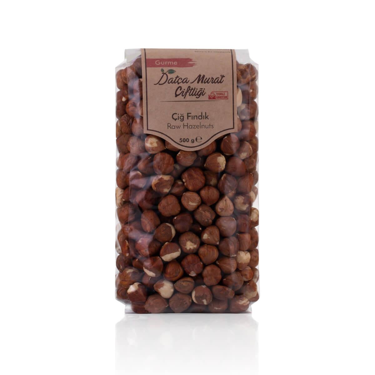 Çiğ Fındık 500 gr